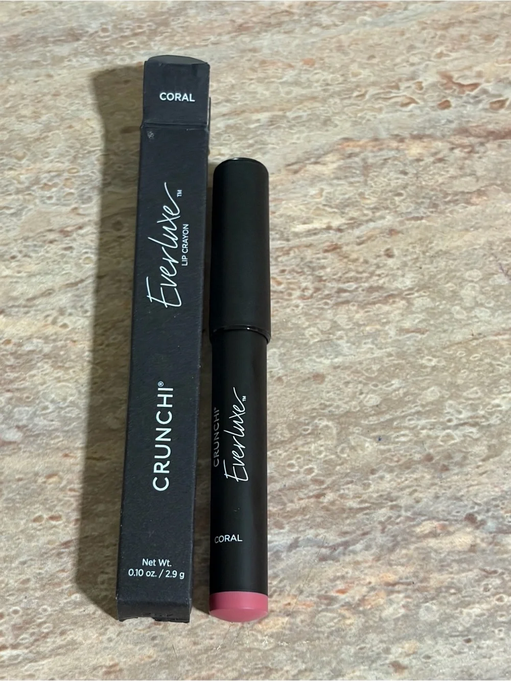 Crunch Everluxe Coral Lip Crayon — Coral
